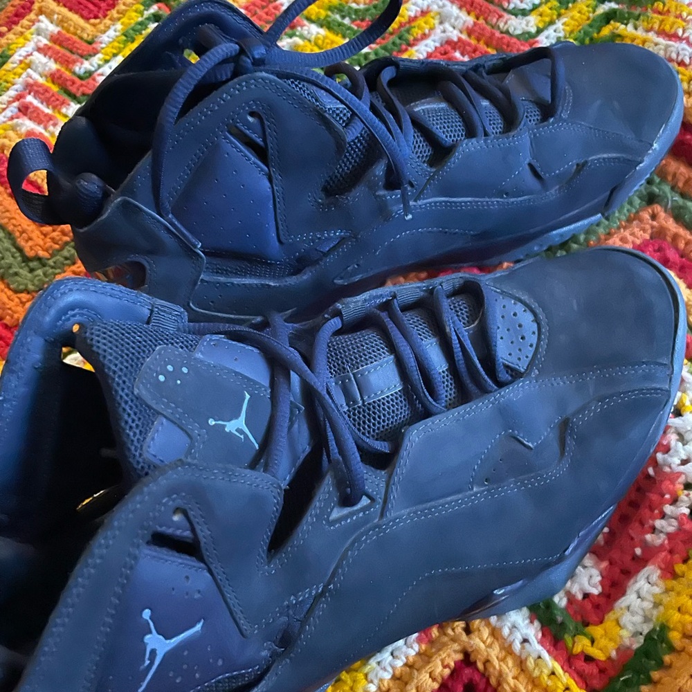 Jordan Midnight Blue High-Top Sneakers